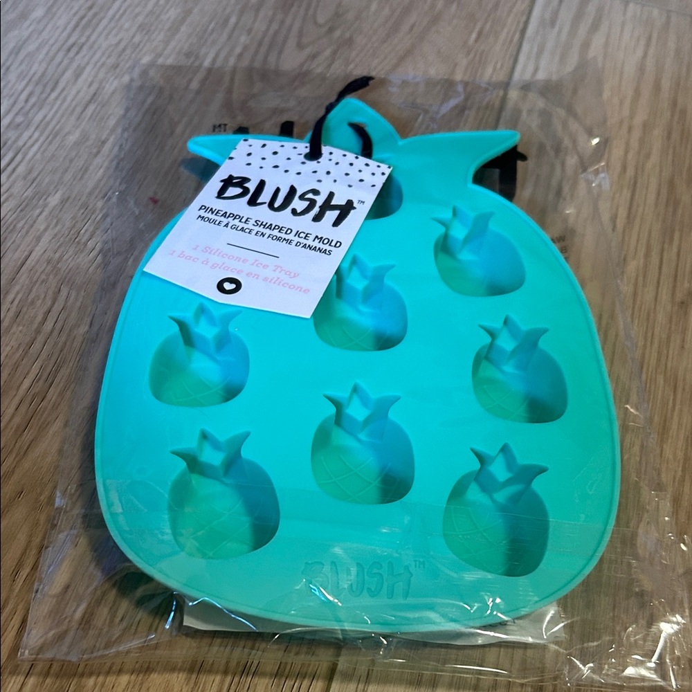 Blush Teal Pineapple Ice Tray